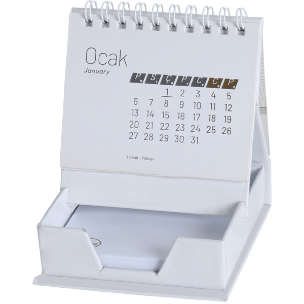 TMB-05 Sert Kapak Takvimli Bloknot - resim 1