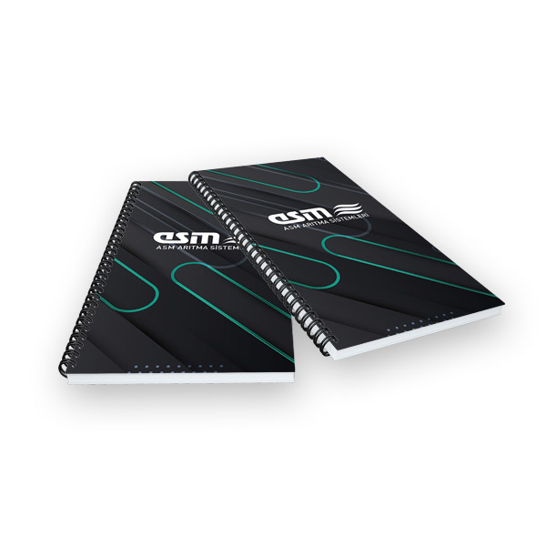 DFT-02-21x30 Karton Kapak Defter - resim 1