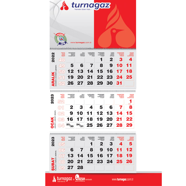 16 Jumbo Gemici Takvim - resim 1
