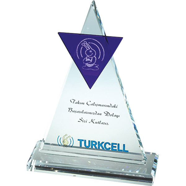 ART-15 Kristal Plaket - resim 1