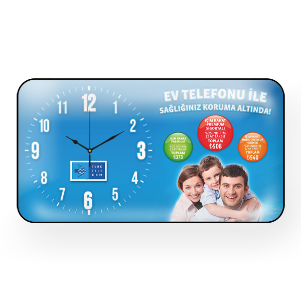 V30-532-B Bombe Duvar Saati - resim 1