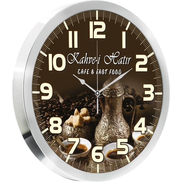 V30-940-B Metal Duvar Saati - resim 1
