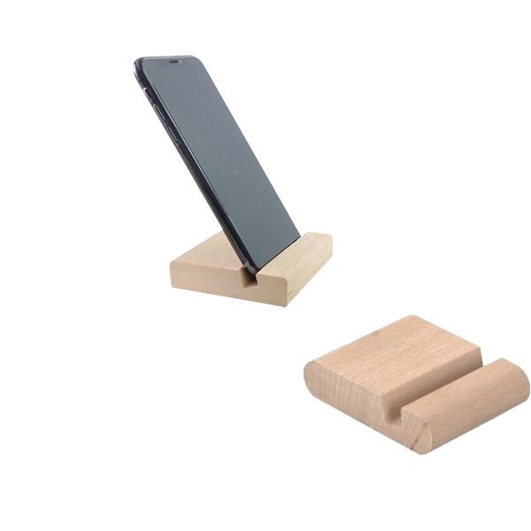 TT-30-OVAL Ahşap Telefon Standı - resim 1