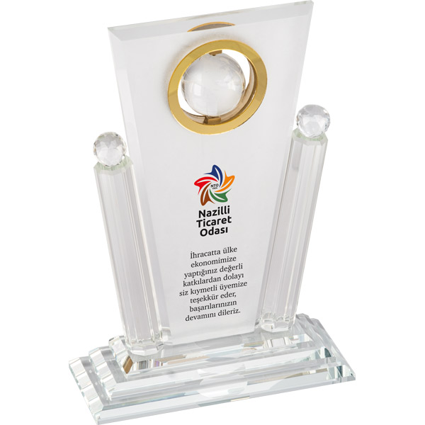 EKT-155 Kristal Plaket